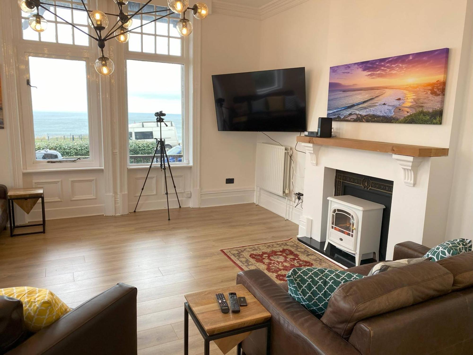 Sea Forever Oceanfront Home Perfectly Saltburn Exterior foto
